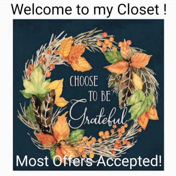 Thank You for Visiting My Closet! Have a beautiful day!